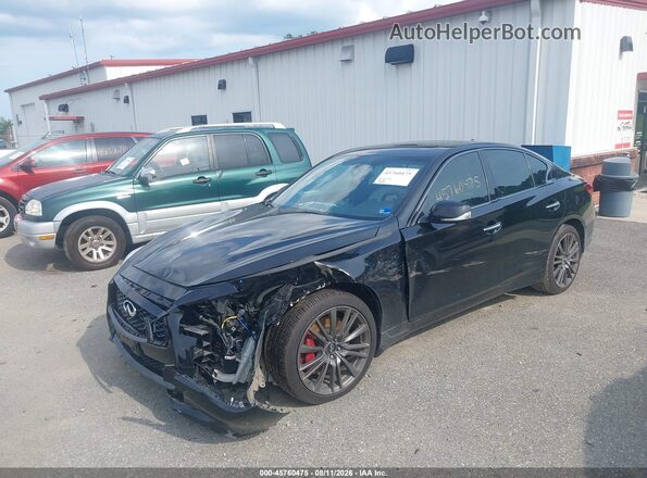 JN1FV7DR4MM881025 2021 INFINITI Q50 Black Widok z przodu
