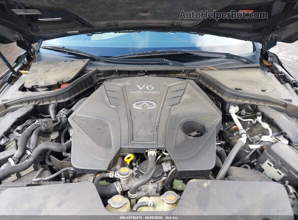JN1FV7DR4MM881025 2021 INFINITI Q50 Black Widok z tyłu