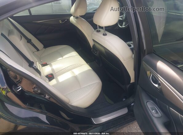 JN1FV7DR4MM881025 2021 INFINITI Q50 Black Widok naklejki z numerem VIN