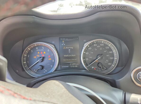 JN1FV7DR4RM680510 2024 INFINITI Q50 Серый Вид щитка приборов