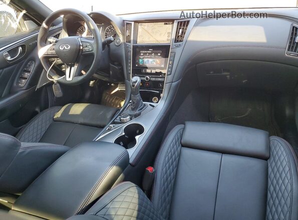 JN1FV7DR6RM680377 2024 INFINITI Q50 Black Widok deski rozdzielczej