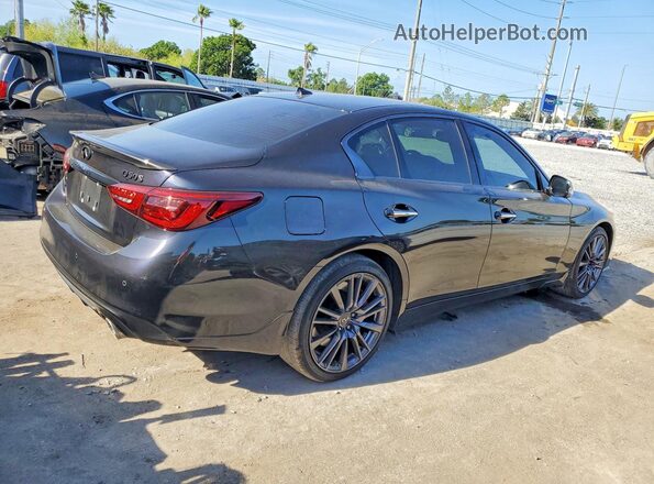 JN1FV7DR6RM680377 2024 INFINITI Q50 Black Tył prawy