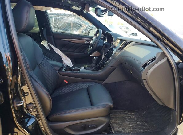 JN1FV7DR6RM680377 2024 INFINITI Q50 Black Widok wnętrza z przodu