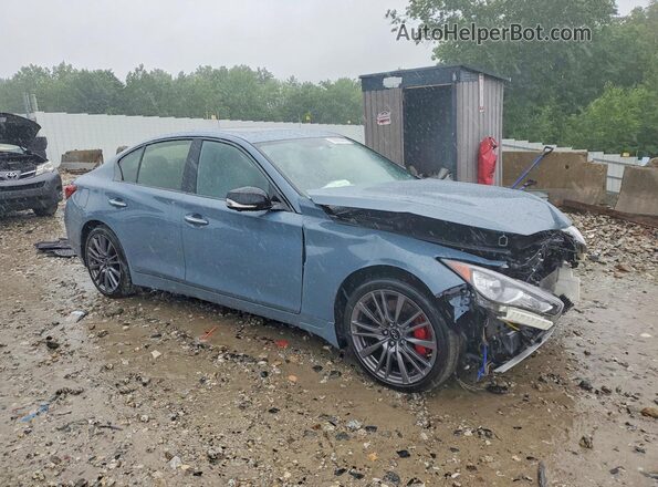 JN1FV7DR8PM590631 2023 INFINITI Q50 Blue Przód prawy