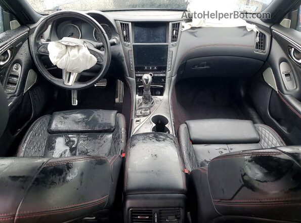 JN1FV7DR8PM590631 2023 INFINITI Q50 Blue Widok deski rozdzielczej