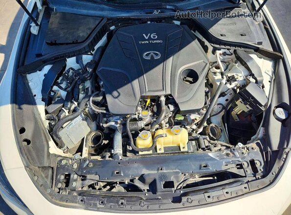 JN1FV7EK7LM400037 2020 INFINITI Q60 Белый Вид задней части салона