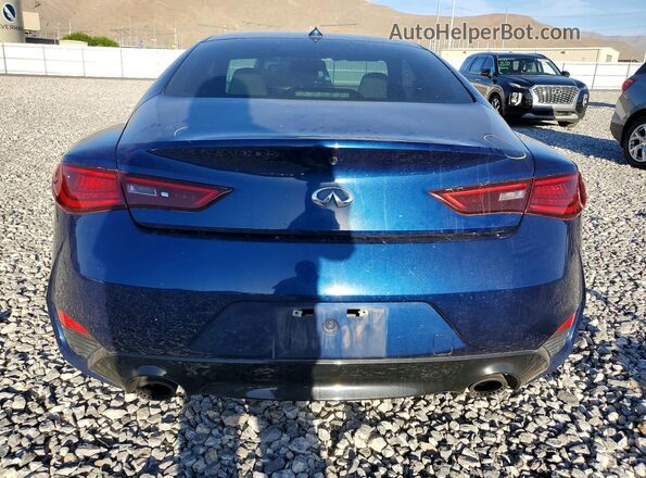 JN1FV7EK8HM611366 2017 INFINITI Q60 Blue უკანა ხედი