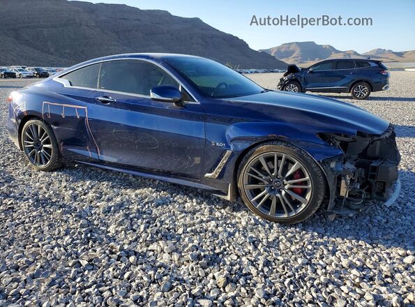 JN1FV7EK8HM611366 2017 INFINITI Q60 Blue წინა მარჯვენა