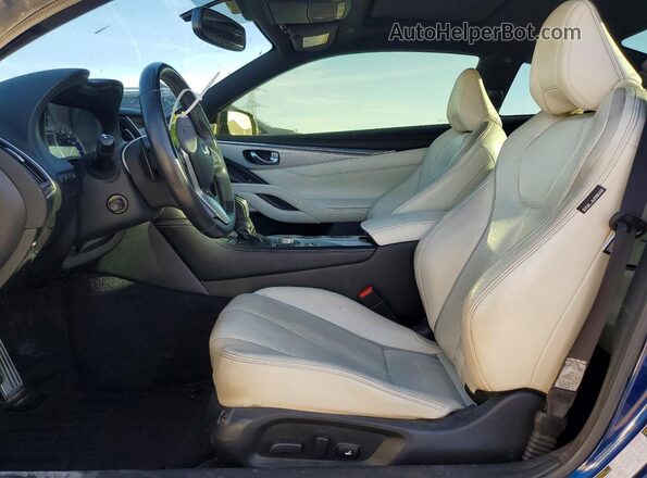 JN1FV7EK8HM611366 2017 INFINITI Q60 Blue წინა სალონის ხედი