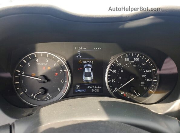 JN1FV7EL8LM460448 2020 INFINITI Q60 Black Սարքավորումների վահանակի տեսք