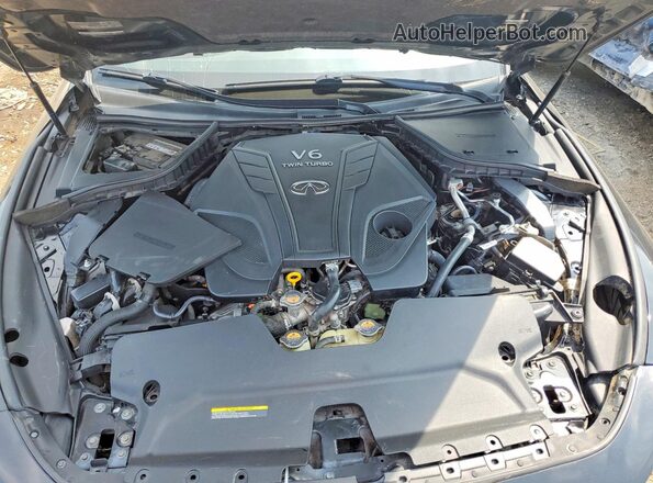 JN1FV7EL8LM460448 2020 INFINITI Q60 Black Սալոնի հետևի տեսք