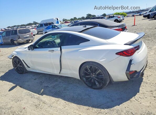 JN1FV7LK1MM530013 2021 INFINITI Q60 Белый Задняя левая четверть