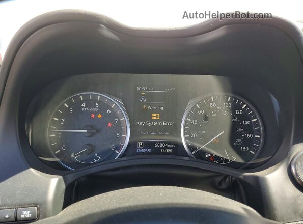 JN1FV7LK1MM530013 2021 INFINITI Q60 Белый Вид щитка приборов