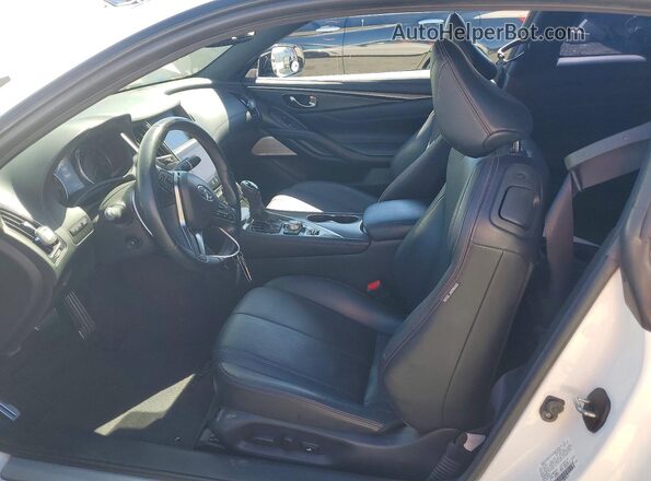 JN1FV7LK1MM530013 2021 INFINITI Q60 Белый Вид салона спереди