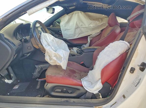 JN1FV7LK3MM530093 2021 INFINITI Q60 White Սալոնի դիմացի տեսք