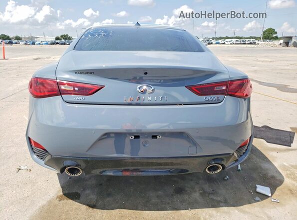 JN1FV7LL0NM680897 2022 INFINITI Q60 Blue Вид ззаду