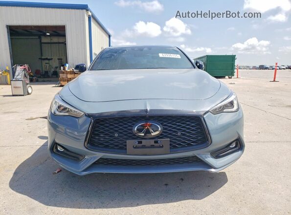 JN1FV7LL0NM680897 2022 INFINITI Q60 Blue Вид спереду