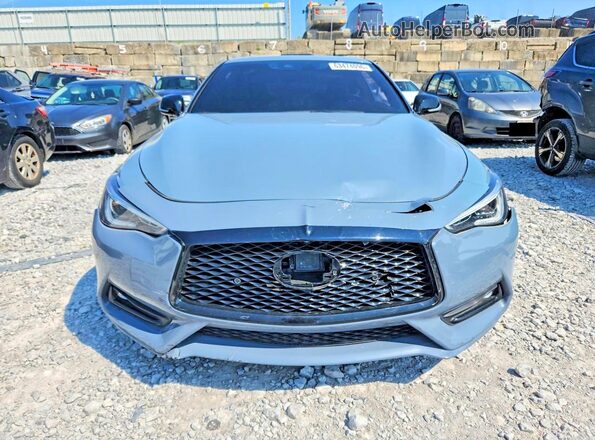 JN1FV7LL2NM681002 2022 INFINITI Q60 Blue Вид спереду