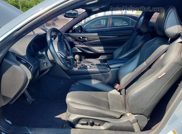 JN1FV7LL2NM681002 2022 INFINITI Q60 Blue Вид салону спереду
