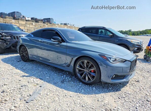 JN1FV7LL2NM681002 2022 INFINITI Q60 Blue Передня права чверть