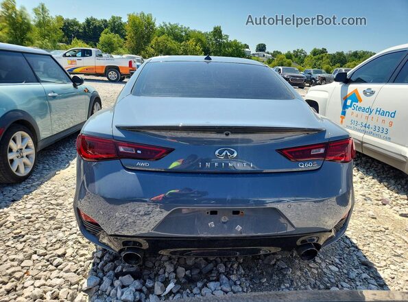JN1FV7LL2NM681002 2022 INFINITI Q60 Blue Вид ззаду