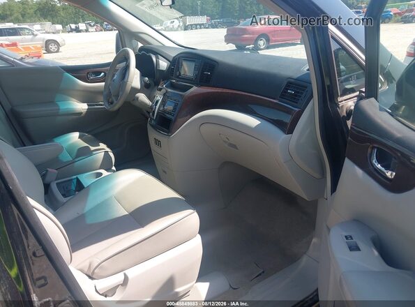 JN8AE2KP0G9152124 2016 NISSAN QUEST Black Вид салону спереду
