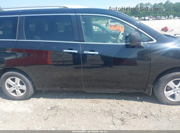 JN8AE2KP0G9152124 2016 NISSAN QUEST Black Вид задньої частини салону