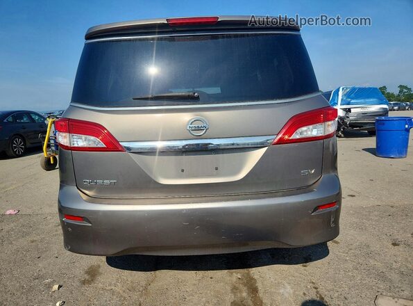 JN8AE2KP0G9152432 2016 NISSAN QUEST Серый Вид сзади