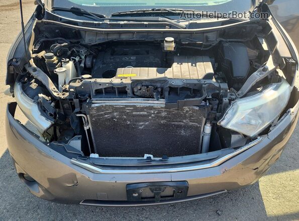 JN8AE2KP0G9152432 2016 NISSAN QUEST Серый Вид подкапотного пространства