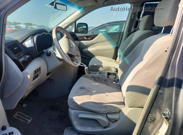 JN8AE2KP0G9152432 2016 NISSAN QUEST Серый Вид салона спереди