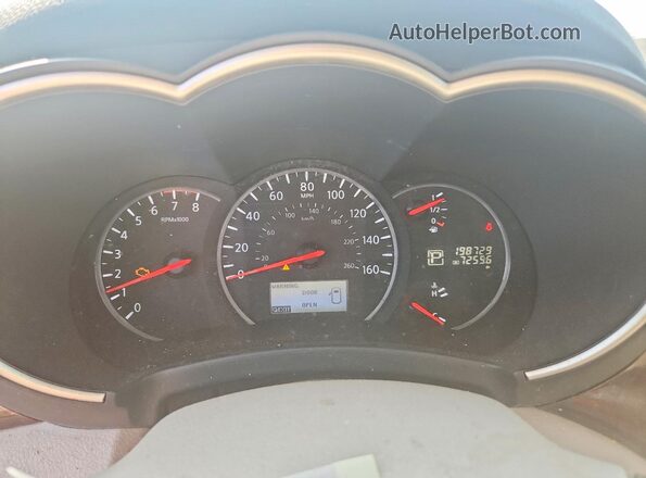JN8AE2KP0G9152432 2016 NISSAN QUEST Серый Вид щитка приборов