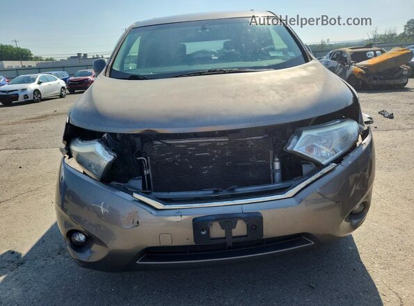 JN8AE2KP0G9152432 2016 NISSAN QUEST Серый Вид спереди