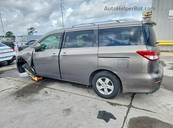 JN8AE2KP1G9153525 2016 NISSAN QUEST Beige Trasero izquierdo
