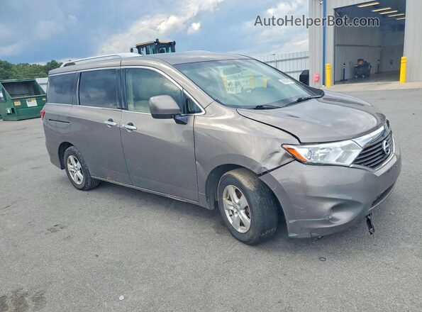 JN8AE2KP1H9165188 2017 NISSAN QUEST Gray Դիմացի տեսք