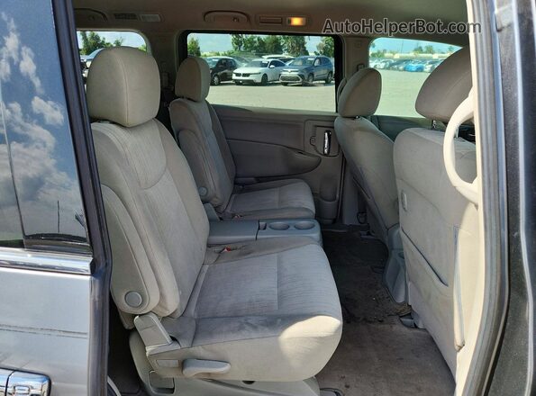 JN8AE2KP3G9151386 2016 NISSAN QUEST Серый Вид задней части салона