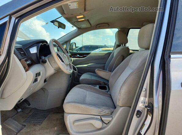 JN8AE2KP3G9151386 2016 NISSAN QUEST Серый Вид салона спереди