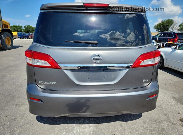 JN8AE2KP3G9151386 2016 NISSAN QUEST Серый Вид сзади