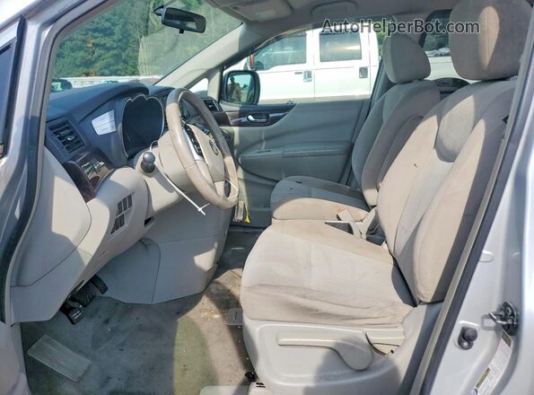 JN8AE2KP5G9153592 2016 NISSAN QUEST Silver წინა სალონის ხედი