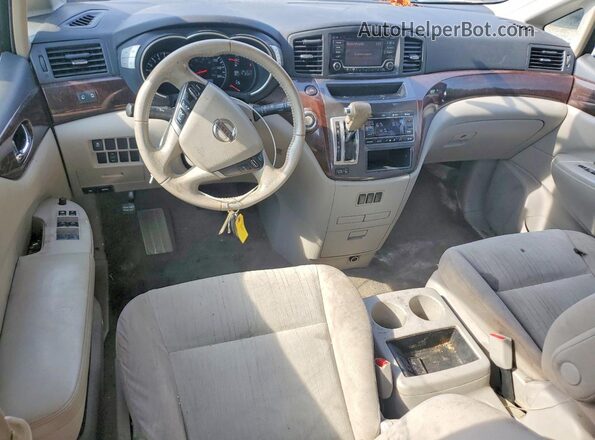 JN8AE2KP5G9153592 2016 NISSAN QUEST Silver წინა პანელის ხედი