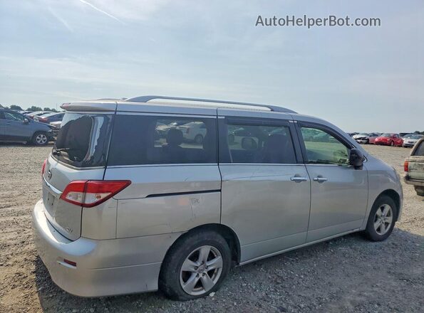 JN8AE2KP5G9153592 2016 NISSAN QUEST Silver უკანა მარჯვენა