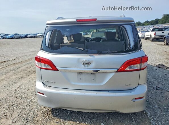 JN8AE2KP5G9153592 2016 NISSAN QUEST Silver უკანა ხედი