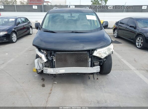 JN8AE2KP5H9166229 2017 NISSAN QUEST Black წინა ხედი