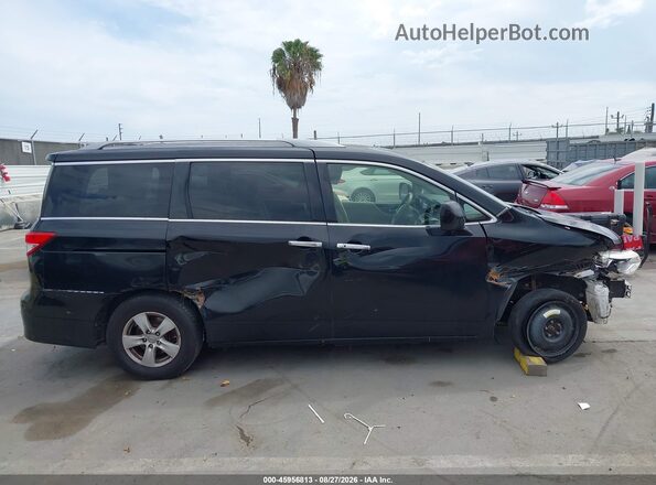 JN8AE2KP5H9166229 2017 NISSAN QUEST Black სალონის 360-გრადუსიანი ხედი