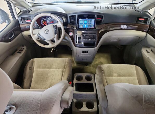 JN8AE2KP5H9170104 2017 NISSAN QUEST Black Dashboard view