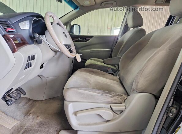 JN8AE2KP5H9170104 2017 NISSAN QUEST Black Front interior view