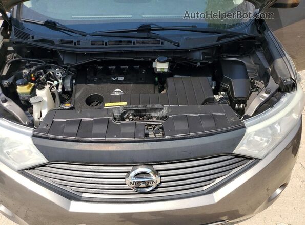 JN8AE2KP6G9150023 2016 NISSAN QUEST Серый Вид подкапотного пространства