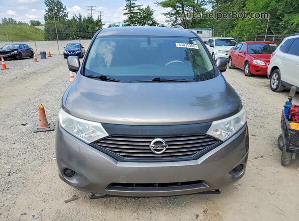 JN8AE2KP6G9150023 2016 NISSAN QUEST Серый Вид спереди