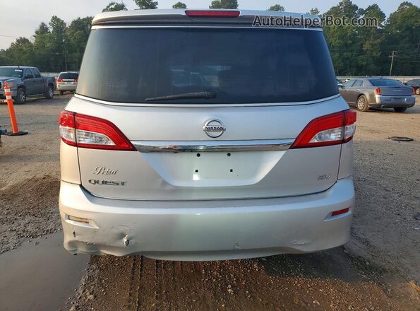 JN8AE2KP6G9153228 2016 NISSAN QUEST Silver Vista trasera