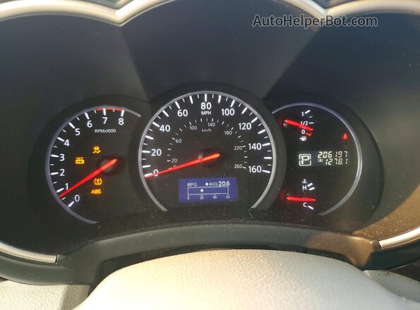 JN8AE2KP6G9153228 2016 NISSAN QUEST Silver Vista del cuadro de instrumentos