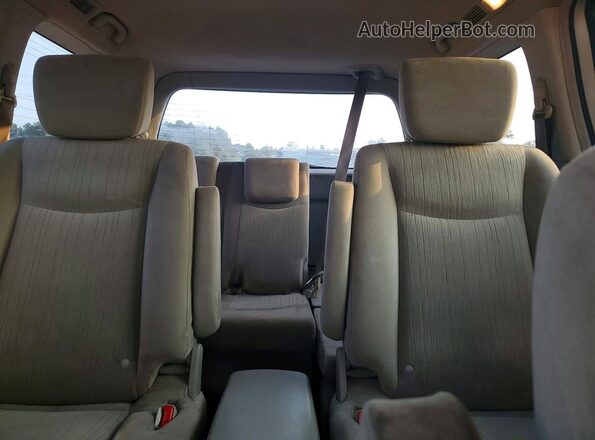 JN8AE2KP6G9153228 2016 NISSAN QUEST Silver Vista de los asientos traseros